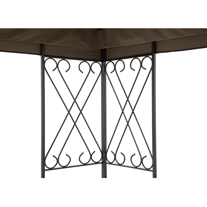 Sunjoy Parlay 12 Ft. W x 10 Ft. D Steel Patio Gazebo & Reviews Wayfair